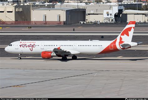 C GHPJ Air Canada Rouge Airbus A321 211 Photo By Flightline Aviation