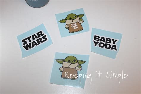 cute-baby-Yoda-sticker-for-hydro-flask-water-bottle (8)2 • Keeping it ...