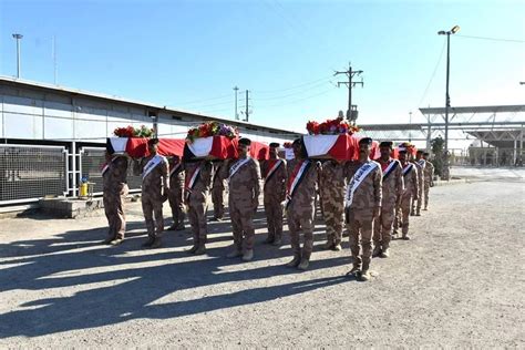 Iraq and Iran swap of remains of people who were lost in the war ...