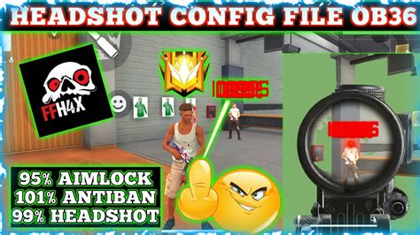 Ob36 Update Free Fire Auto Headshot Config File 🤩 Headshot Config File