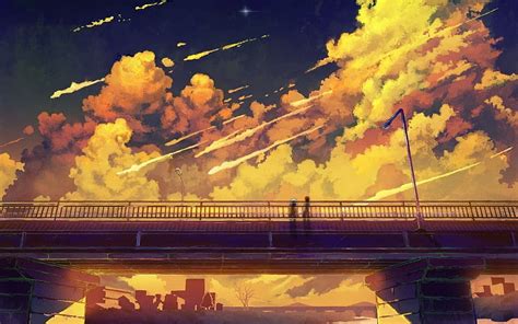 Anime Autumn Posted By Christopher Mercado Aesthetic Anime Autumn HD