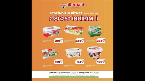 Alternatif Market Ekici Kampanyalar 01 15 Şubat 2024 YouTube