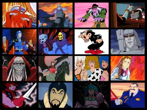 80s Cartoon Villains