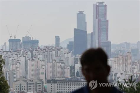 서울 아파트 역대급 거래 절벽에 매매 수급지수 19주째 하락 연합뉴스