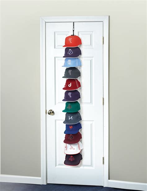 Perfect Curve Cap Rack System Hat Rack For Baseball Caps Over