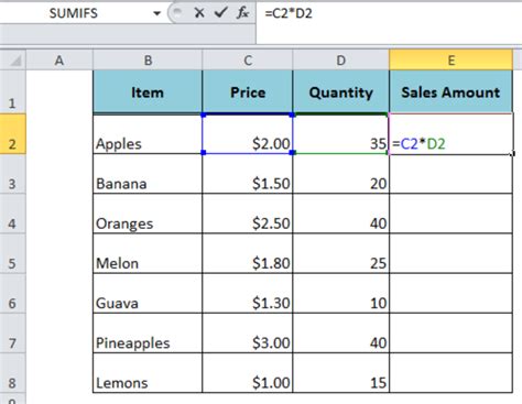 Multiply In Excel Kumwing