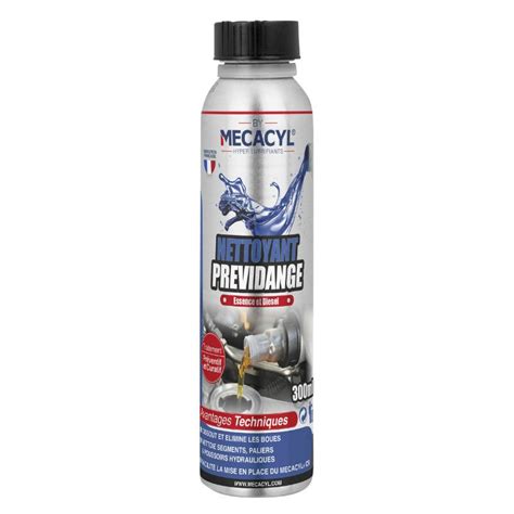 ADDITIF HUILE MOTEUR NETTOYANT PRE VIDANGE MECACYL MOTEUR ESSENCE ET