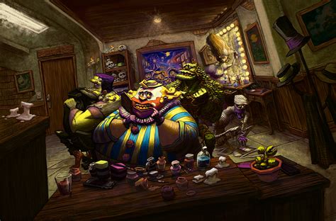 Monster Mansion Board Game Illustrations Behance