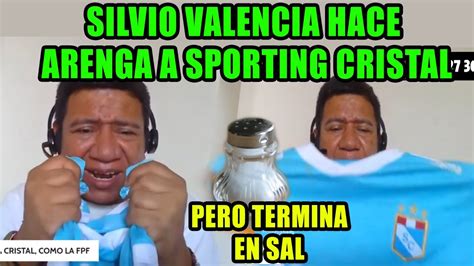 Nacional Vs Sporting Cristal Silvio Valencia Hace Arenga Al