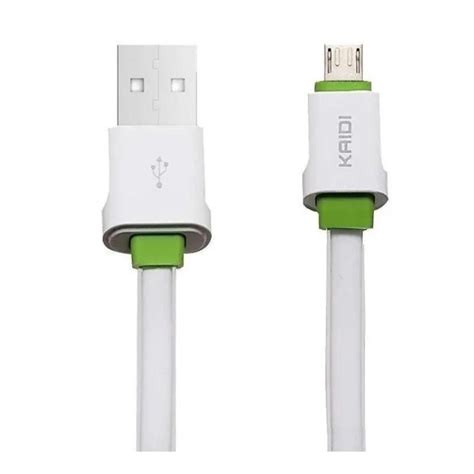 Cabo Dados Rápido 3 Metros Carregamento Micro Usb V8 Kd 330C Submarino