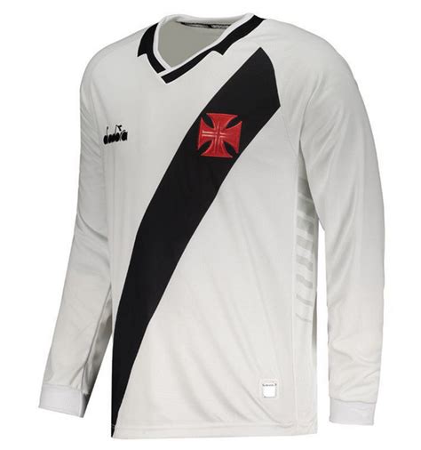 CR Vasco Da Gama 19 20 Away Long Sleeve Soccer Jersey Shirt Model