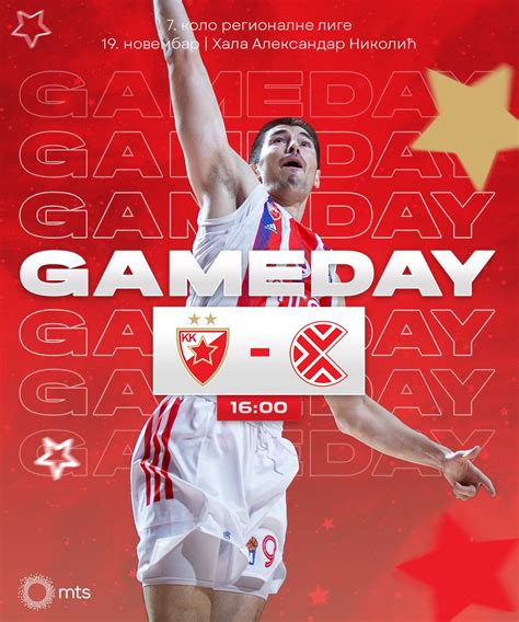 KK Crvena Zvezda Mts On Twitter GameDAY 7 Kolo ABA League Kk