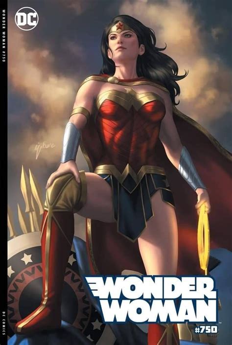 Wonder Woman 750 Variant Cover By Kiat Ejikure Superman Wonder