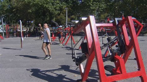 Llegan a Alcorcón los gimnasios al aire libre