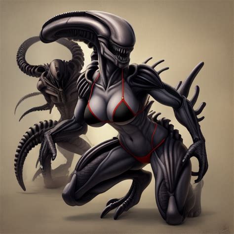 Busty Hentai Ai Generated Alien Alien Franchise Alien Girl Big