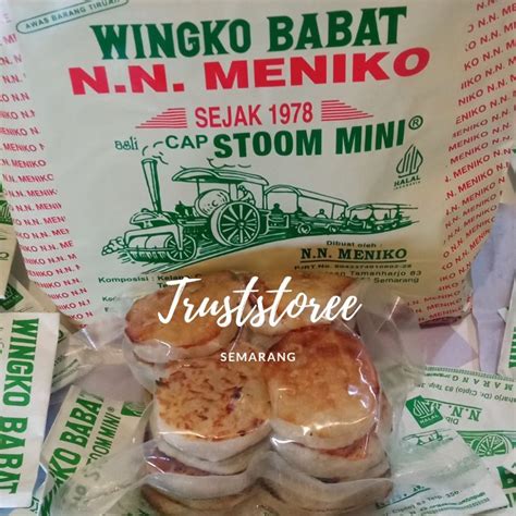 Jual Wingko Babat Nn Meniko Original Kelapa Isi 20pcs Shopee Indonesia