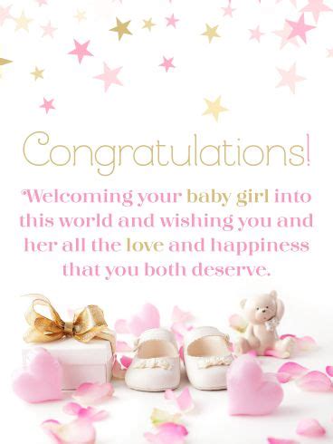 Congrats Baby Girl