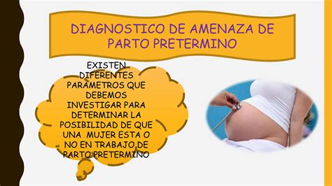 EXPOSICION AMENAZA DE PARTO PRETERMINO Pptx