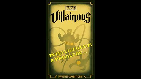 Marvel Villainous Twisted Ambitions Unboxing Youtube