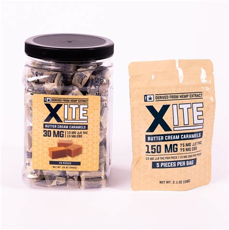 D9 Butter Cream Caramels Xite Thc