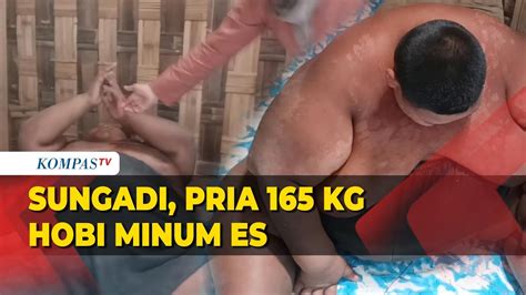 Menengok Sungadi Asal Sragen Pria Muda Obesitas 165 Kg Yang Butuh