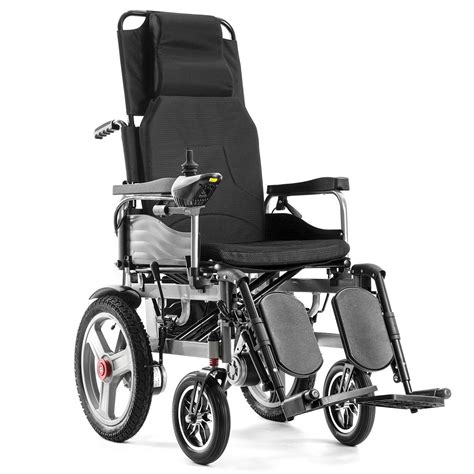 Steel Folding Light Weight Wheel Chair Reclining Electric Wheelchair With Ce High Quality