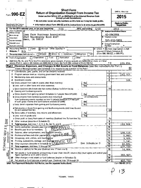 Fillable Online Nnedv Irs Form Public Inspection Copy Pdf Fax