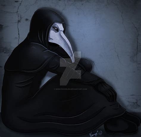 Scp 049 Sitting By Ninnydoodles On