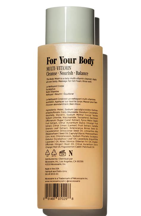 Nécessaire The Body Wash Nordstrom in 2021 Body wash Soften skin Body