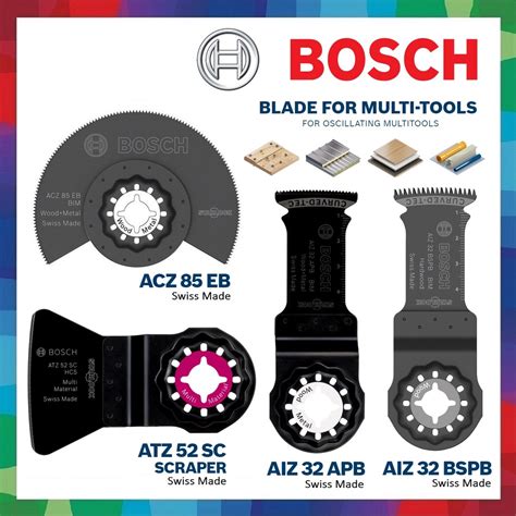 BOSCH Blades For Multi Tools AIZ32BSPB AIZ32APB ATZ52SC ACZ85EB BLADE