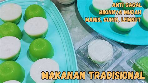 Kue Tradisional Yang Lembut Manis Dan Gurih‼️resep Kue Talam Tepung