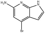 H Pyrrolo B Pyridin Amine Bromo H Nmr Spectrum