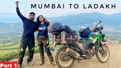 Couple Ride From Mumbai To Ladakh 6000kms Dream Ride Part 1