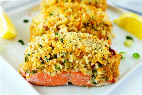 Easy Crab Stuffed Salmon Recipe The Anthony Kitchen