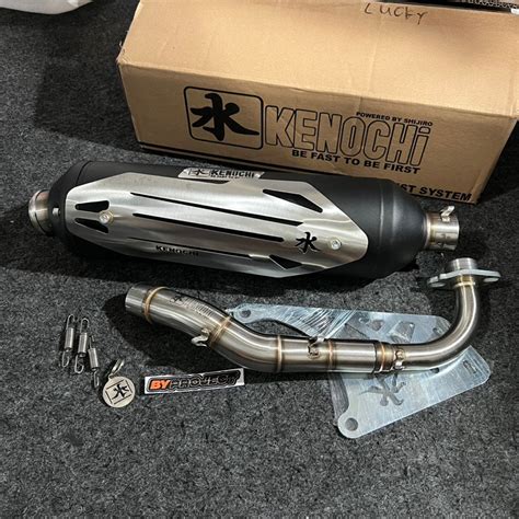 Jual Knalpot Kenochi Standar Racing Mio Sporty Smile Shopee Indonesia