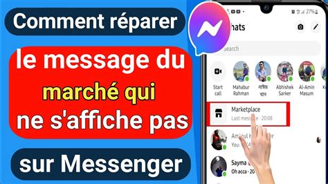 Comment R Parer Les Messages Facebook Marketplace Qui Ne S Affichent