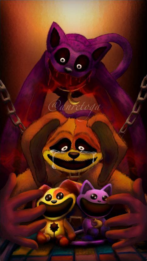 Catnap💜 And Dogday🧡 Poppy Playtime Smiling Critters In 2024