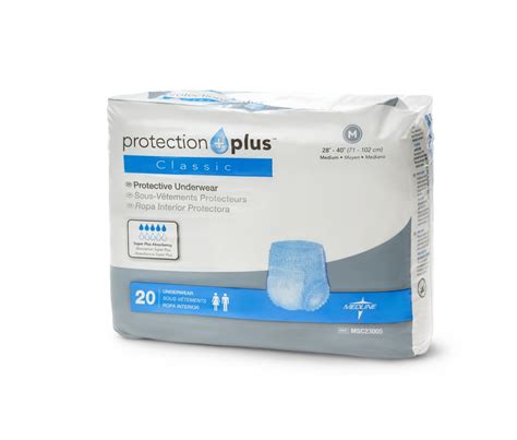 Buy Medline Protection Plus Classic Protective Underwear at Medical Monks!