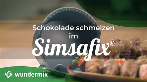 Schokofrüchte im Simsafix Wundermix YouTube