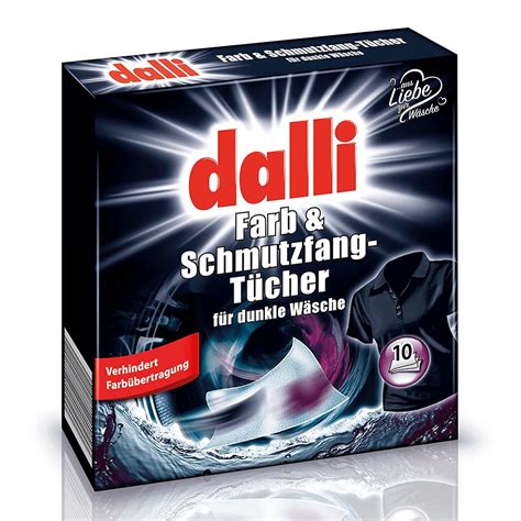 Dalli Dark Colour Absorber Laundry Sheets Colour Catcher For Washing