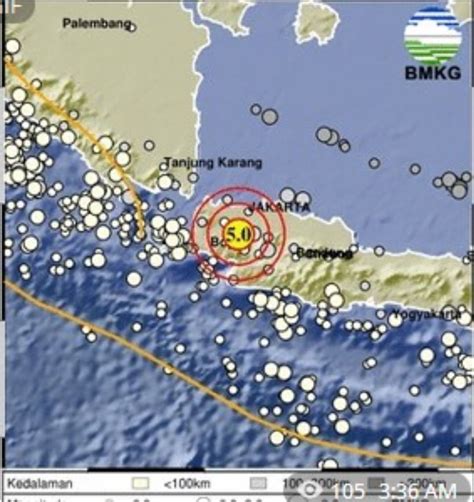 Lempeng Indo Australia Tabrak Lempeng Eurasia Gempa Bumi Magnitudo 50