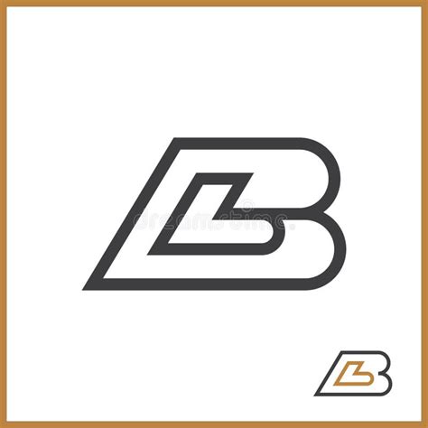 Letras Alfab Ticas Iniciales Logotipo De Monograma Bl Lb L Y B