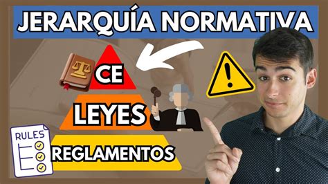 🔵 La JerarquÍa Normativa EspaÑola Apréndela En 3 Sencillos Pasos【con