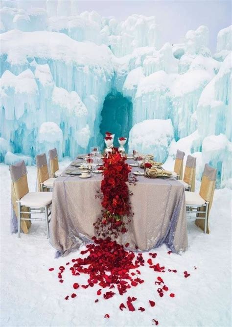 Wow The Contrast Is Amazing Outside Winter Wedding Cold Wedding