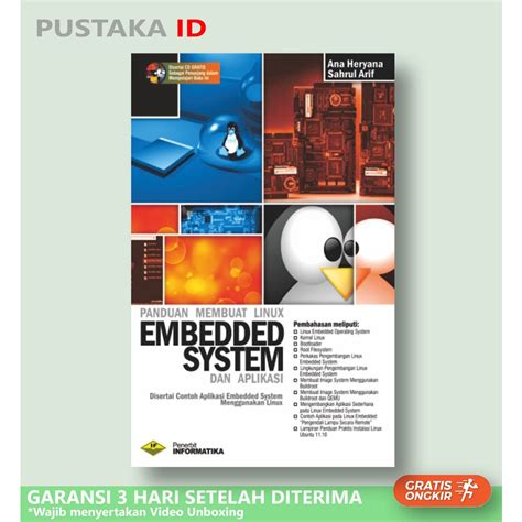 Jual Buku Panduan Membuat Linux Embedded System Dan Aplikasi Original