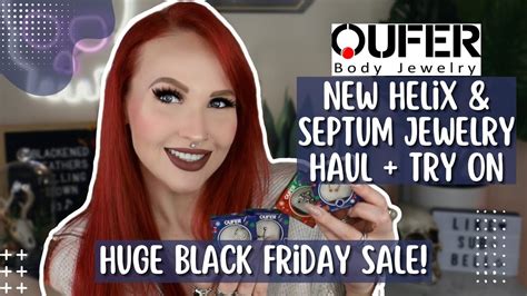 New Jewelry Haul Try On Off Black Friday Sale Oufer Body