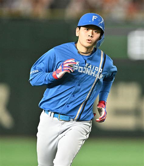 【日本ハム】野村佑希が復活への号砲！花咲徳栄の同期・巨人松井颯から6号3ラン！ プロ野球写真ニュース 日刊スポーツ