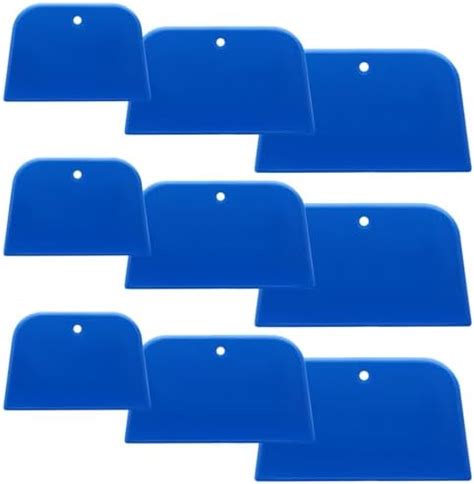 Amazon 9 Pcs Automotive Body Filler Spreader Hard Plastic Spreader