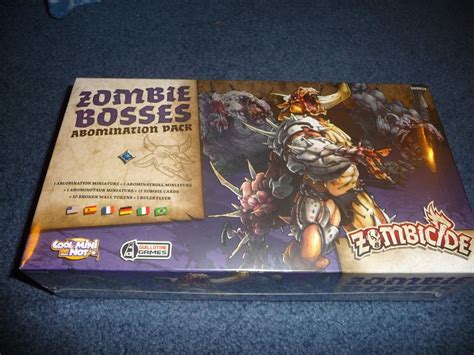 Zombicide Black Plague Zombie Bosses Abomination Pack 1856566592