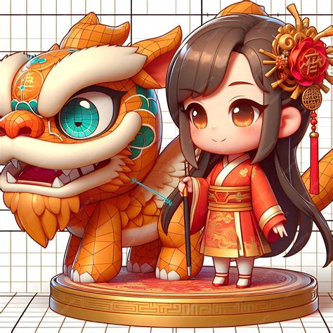 Premium Photo 3d Illustration Of An Animated Character For Chibi